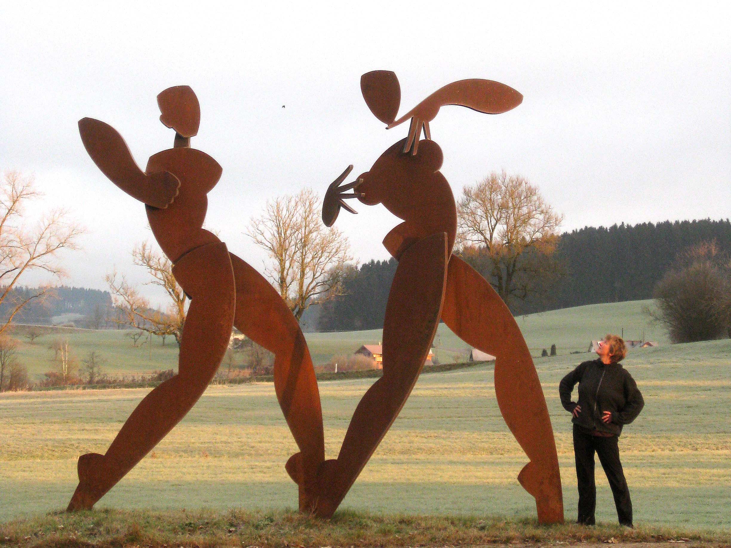 Komm, Stahl, Höhe 4,20m